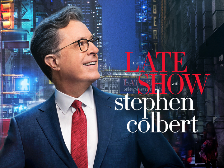 The Late Show With Stephen Colbert on CBS at 10:35 PM